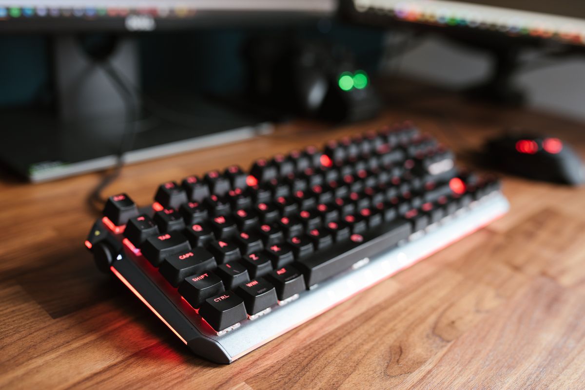 Teclado mecânico PT-PT retroiluminado